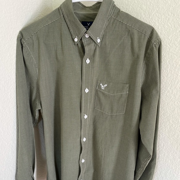 American Eagle Outfitters LS Button Shirt Sz M